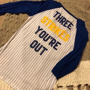 PINK Milwaukee Brewers Half Sleeve